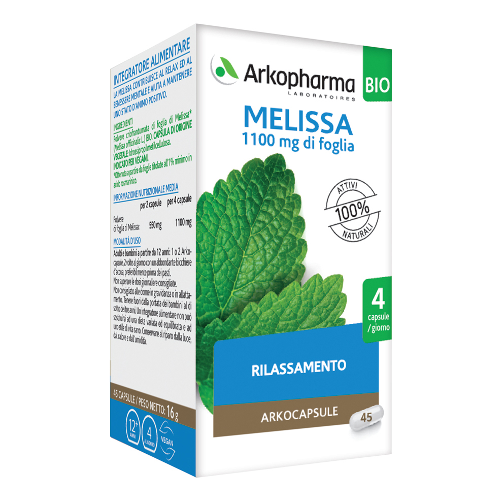 Arkocapsule Melissa 45capsule Bio