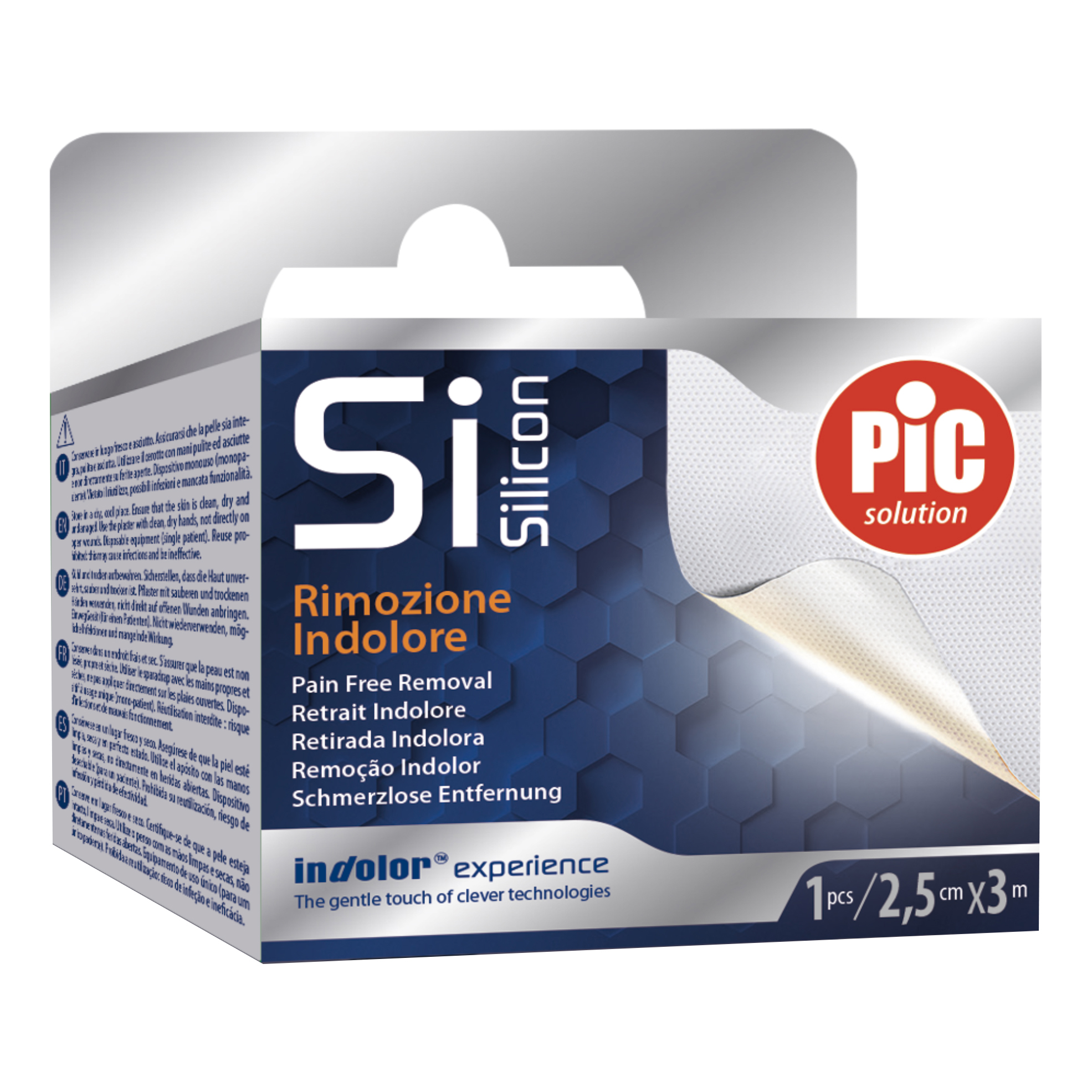 Pic Cerotto Rocchetto Siliconico 2.5cmx3m