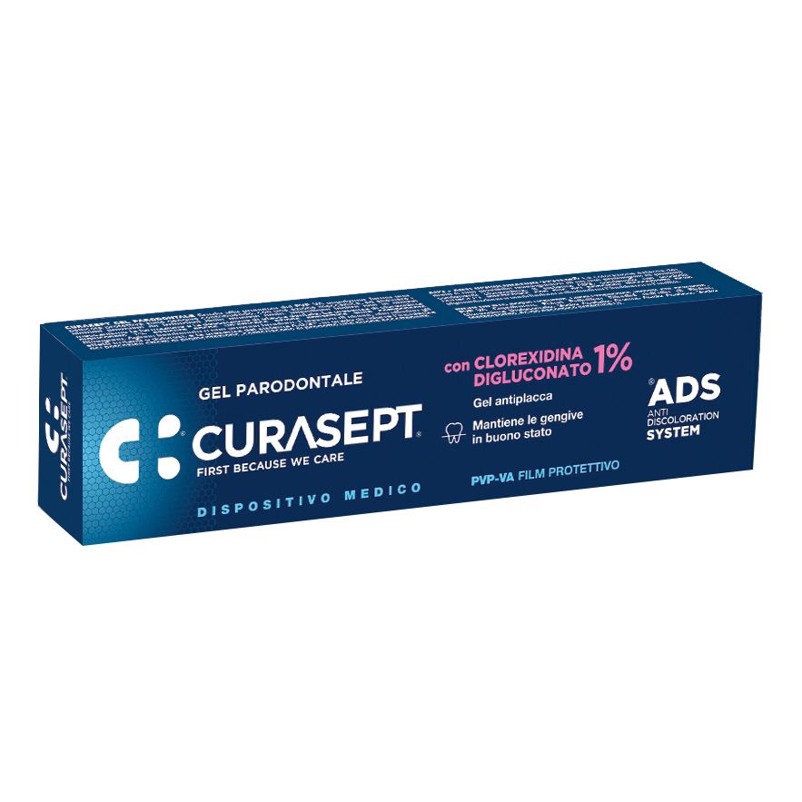 Curasept Clorexidina 0,50 ADS DNA Gel Dentifricio Antiplacca 30 ml