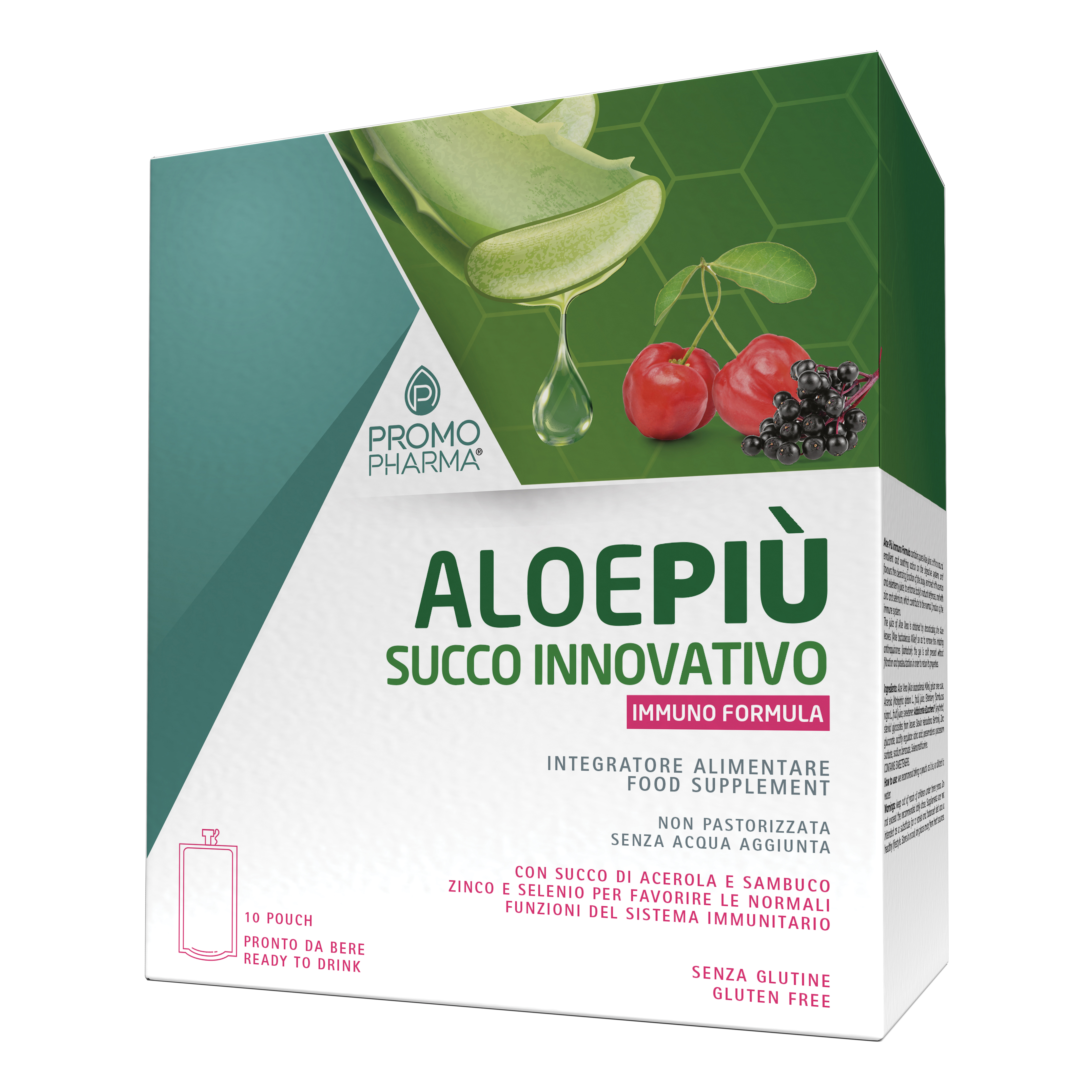 Aloe vera fresh juice immuno formula 10 stick