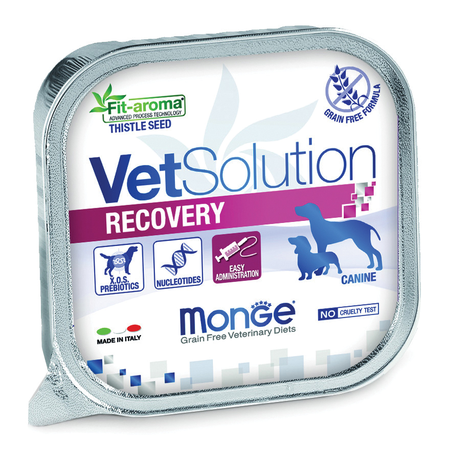 Monge Cane Vet Solution Recovery Vaschetta 150 Gr