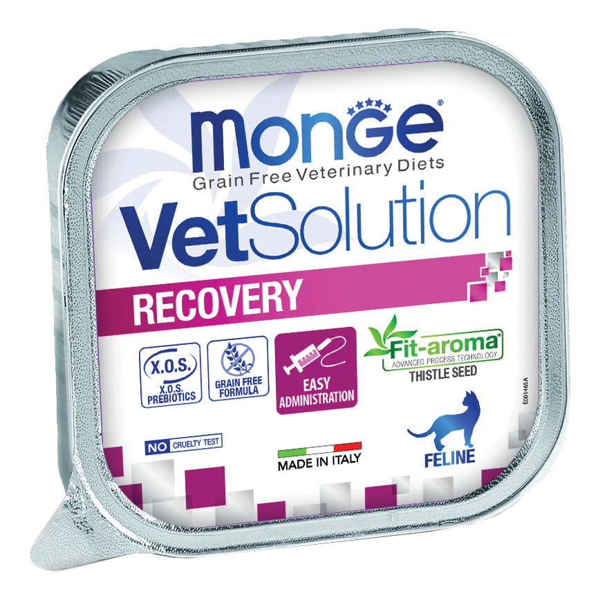 Monge Gatto Vet Solution Recovery Vaschetta 100 Gr