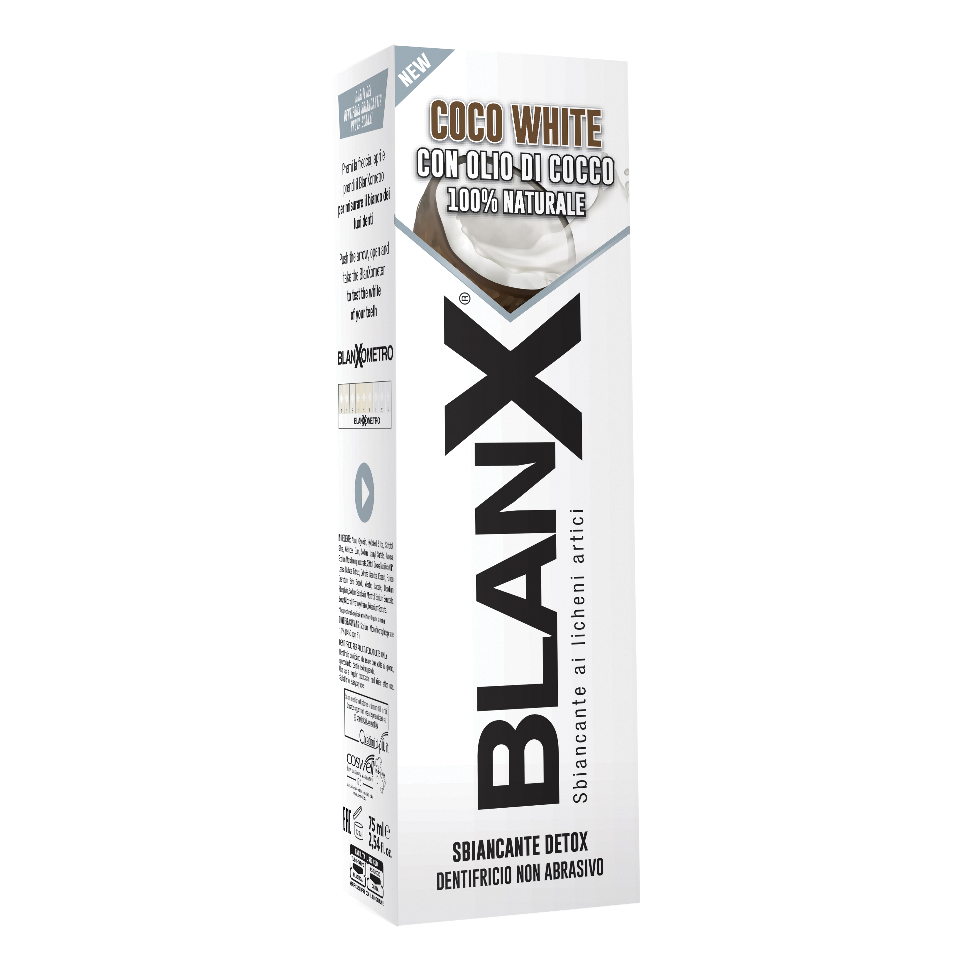 Blanx dentifricio cocco 75 ml