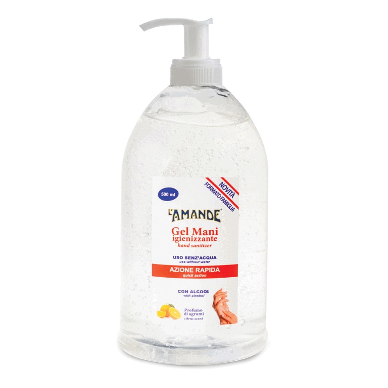L'amande gel igien.mani 500ml