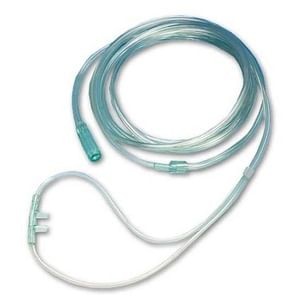 Cannula nasale ossigeno 2 m + tubo adulto