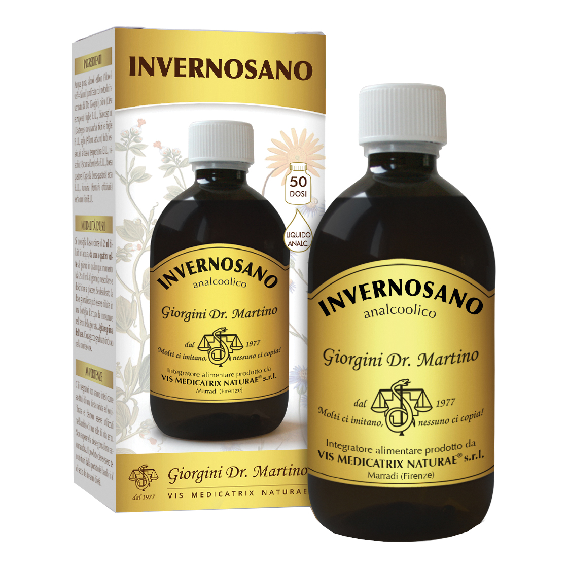 Invernosano liquido analcolico 500 ml