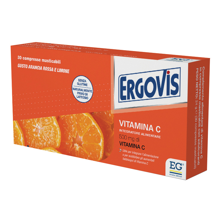 Ergovis Vit.c 30 Compresse 500mg