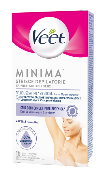 Veet Strisce Asc/bikini 16pezzi
