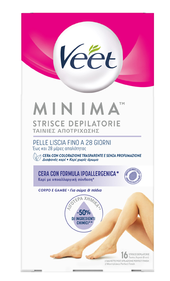 Veet Strisce Corpo 16pezzi