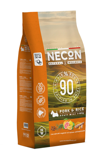 Natural wellness cane mini pork &amp; rice 2 kg