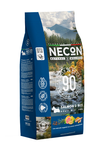 Natural wellness cane mini salmon &amp; rice 2 kg
