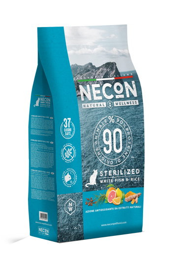 Natural wellness sterilized white fish &amp; rice 1,5 kg