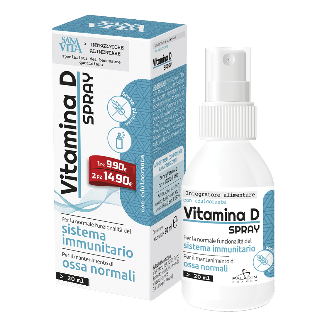 Sanavita vitamina d spray