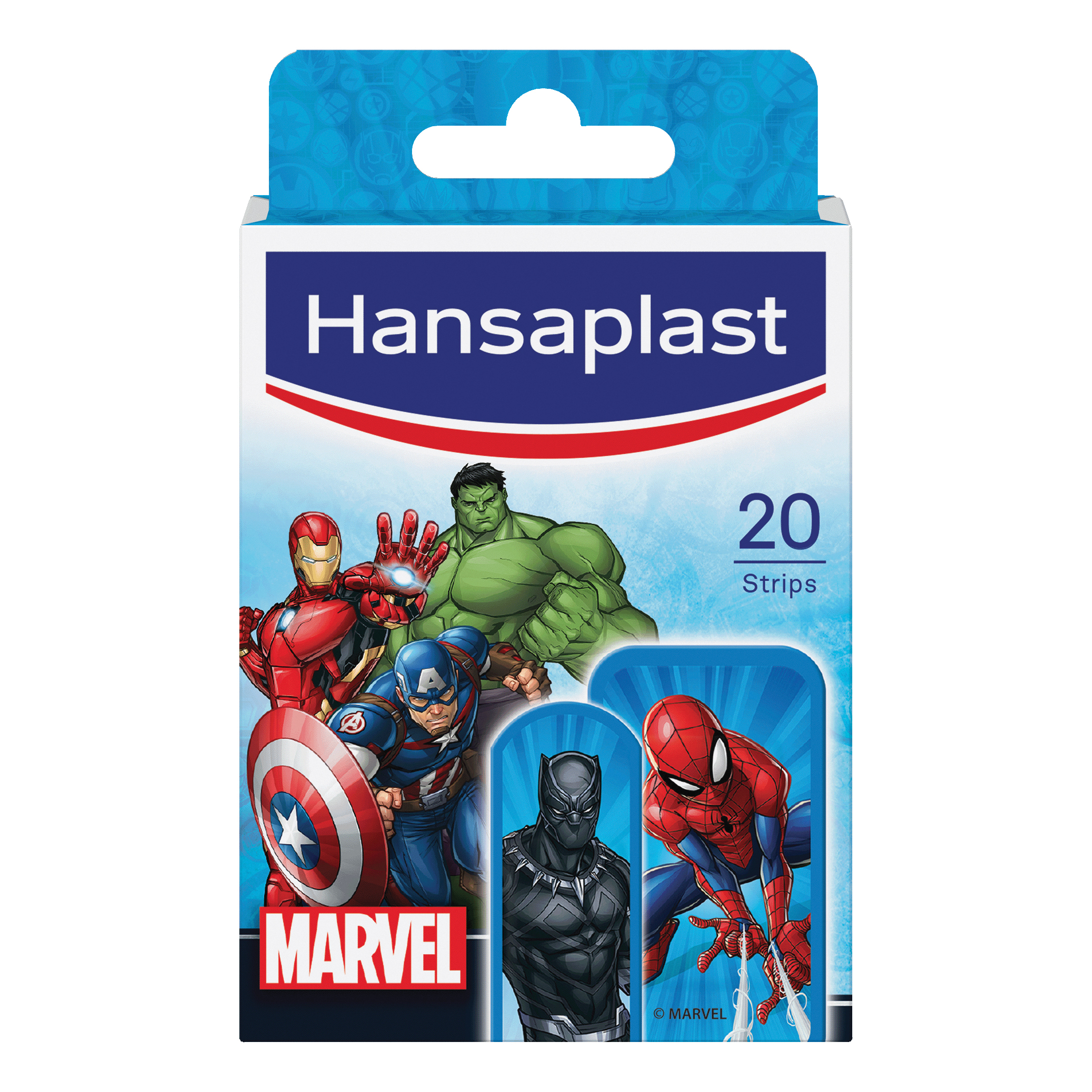 Hansaplast cerotto kids marvel 20 pezzi