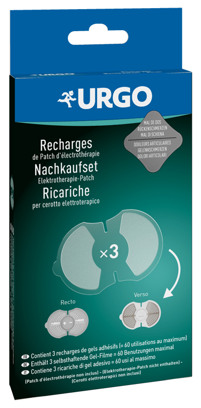 Urgo cerotto elettrico tens ricaricabile usb