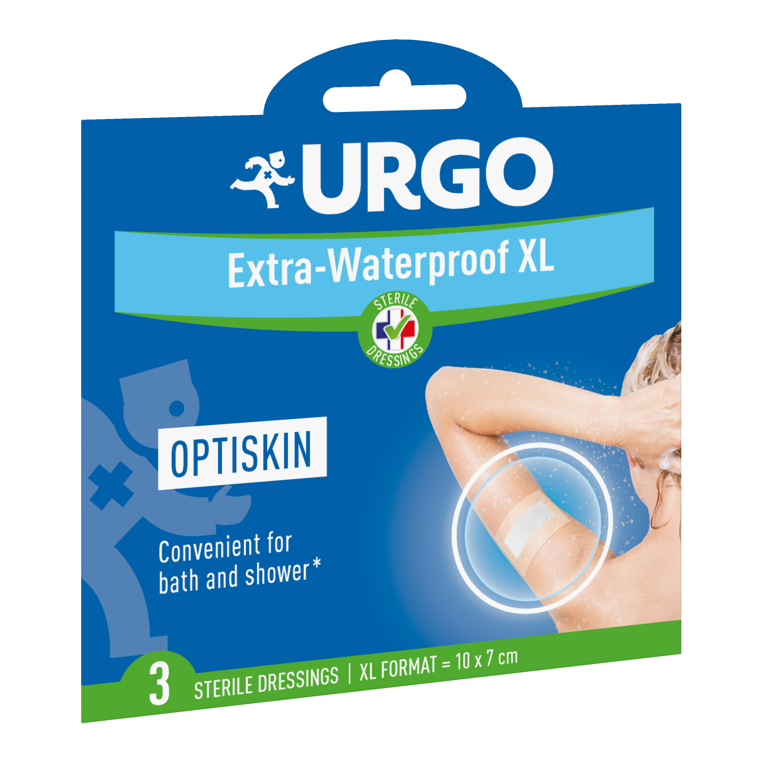 Urgo pro optiskin waterproof 10x7 cm 5 pezzi