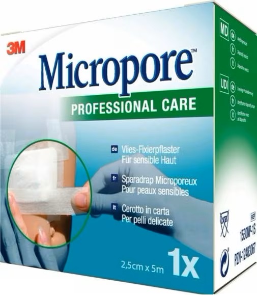 Cerotto in carta 3m micropore surgical tape m5x25mm refill