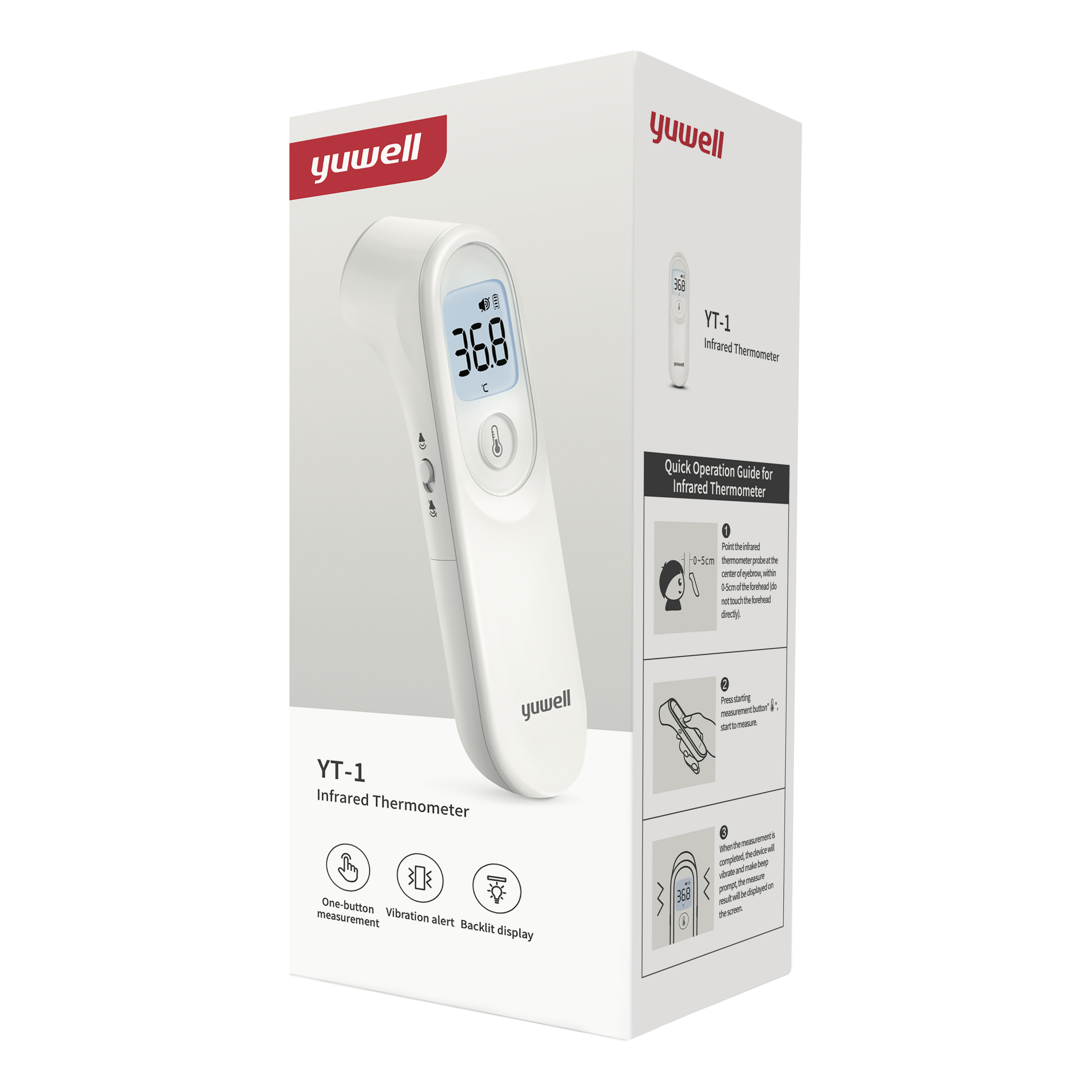 Termometro infrarossi yt-1 1 pezzo