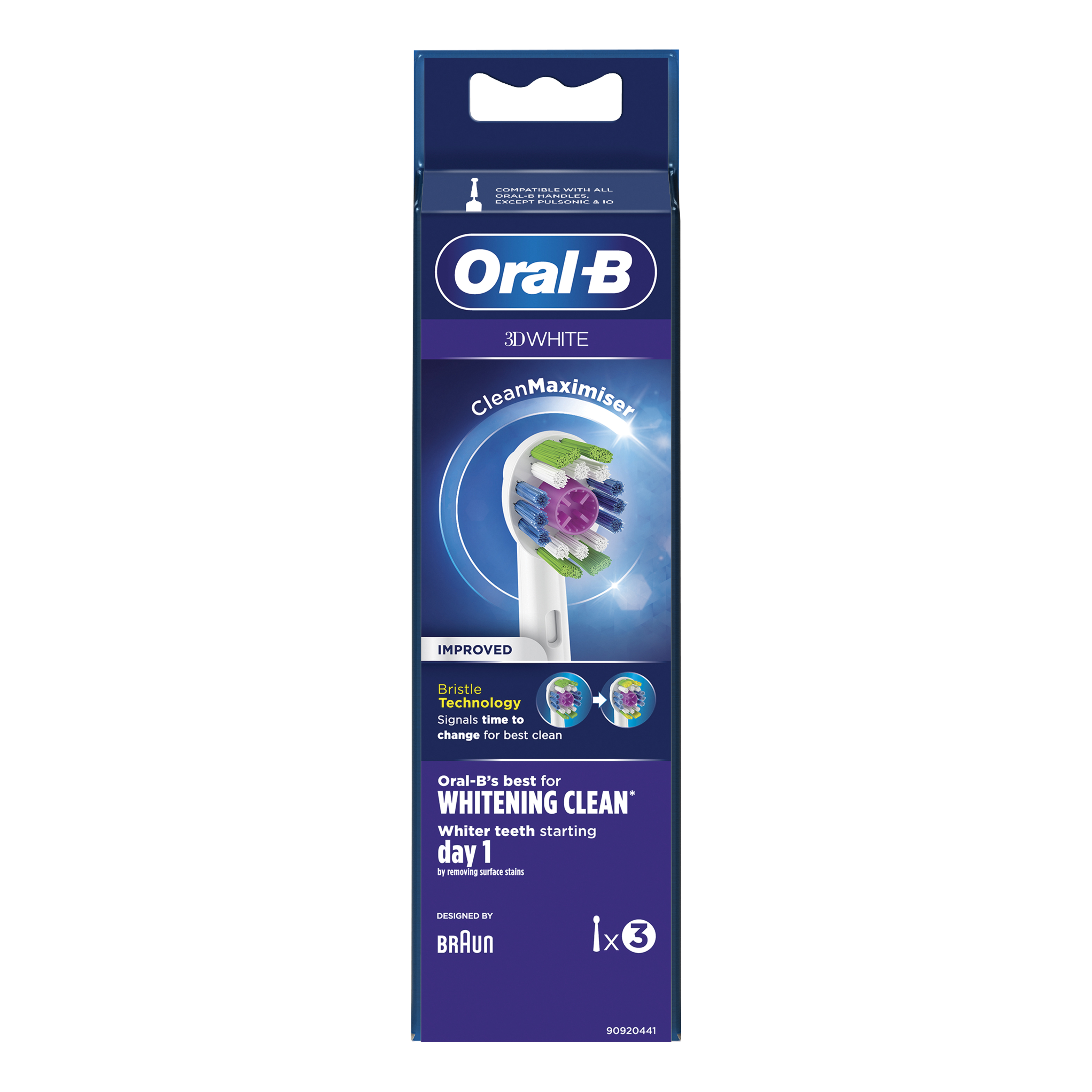 Oralb refill eb-18-3 3d white