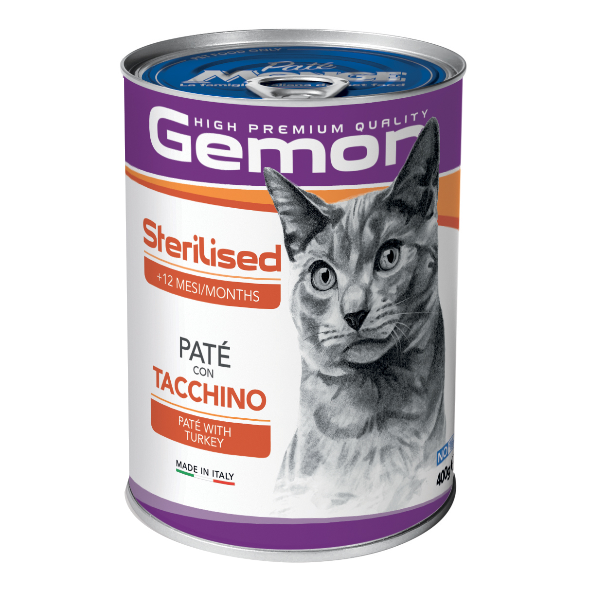 Gemon pate' sterilized tacchino 400 g