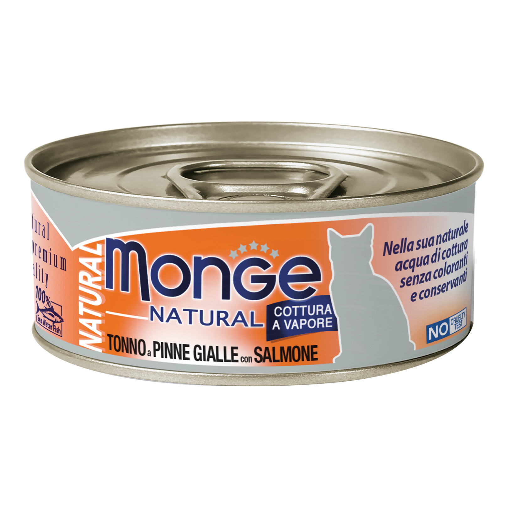 Monge Gatto Natural Busta Adulto Tonno & Salmone 80 Gr