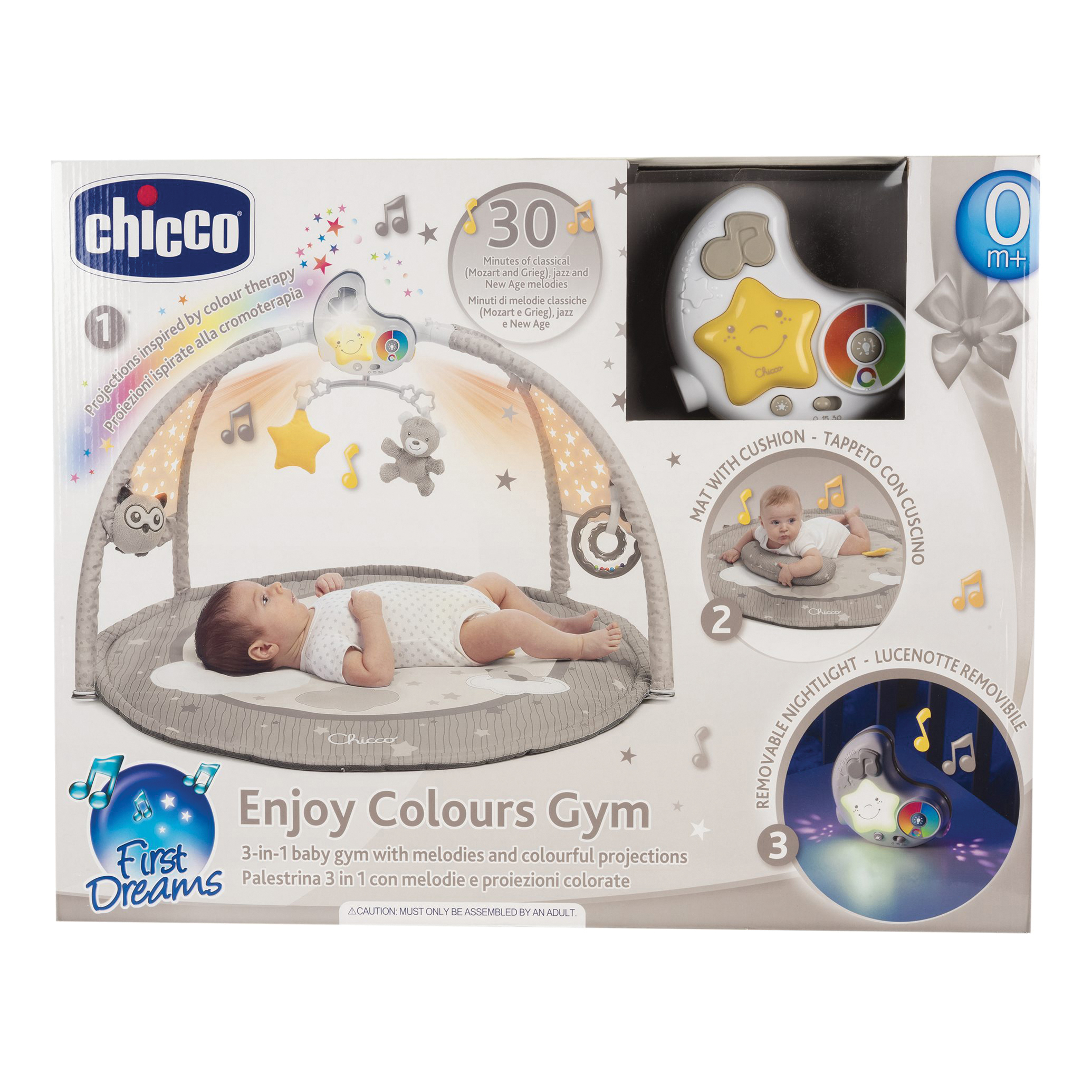Chicco gioco fd enjoy colors playgym neutral