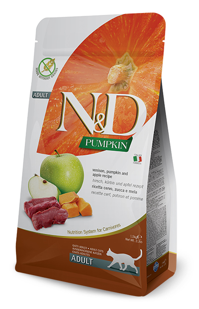 N&amp;d cat pumpkin venison 5 kg