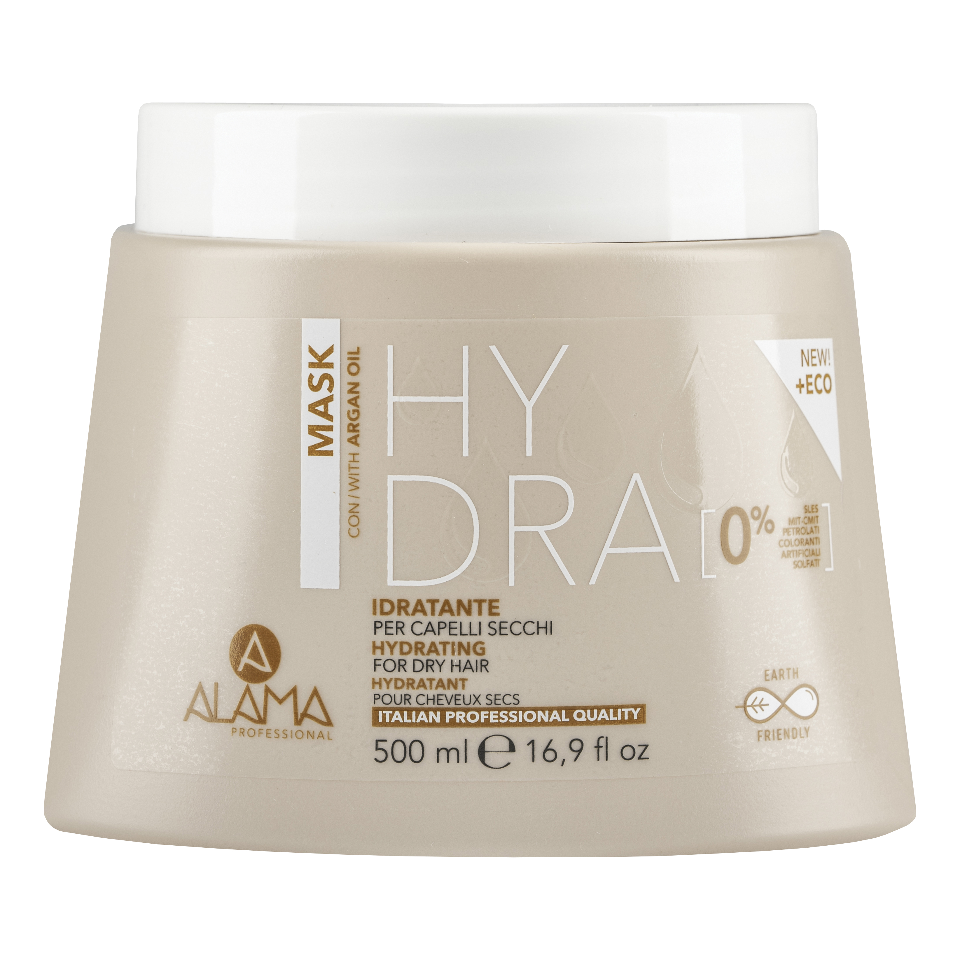 Alama maschera idratante per capelli secchi 500 ml