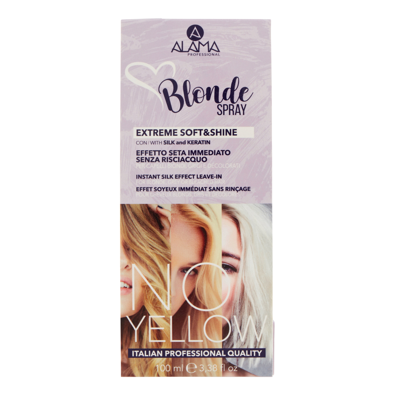 Alama no-yellow extreme soft&amp;shine effetto seta istantaneo senza risciacquo 100 ml