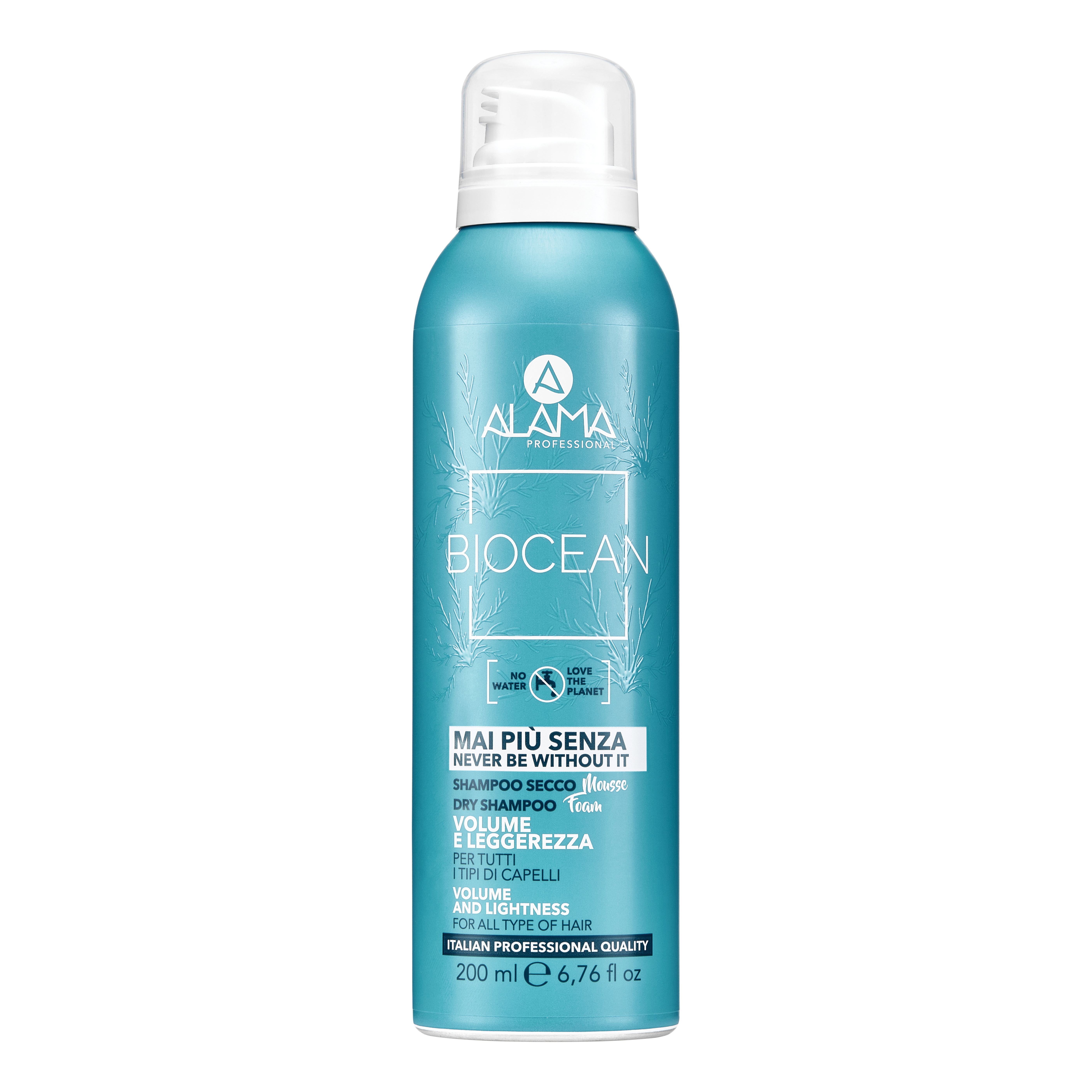 Alama shampoo secco mousse volume e leggerezza per tutti i tipi di capelli 200 ml