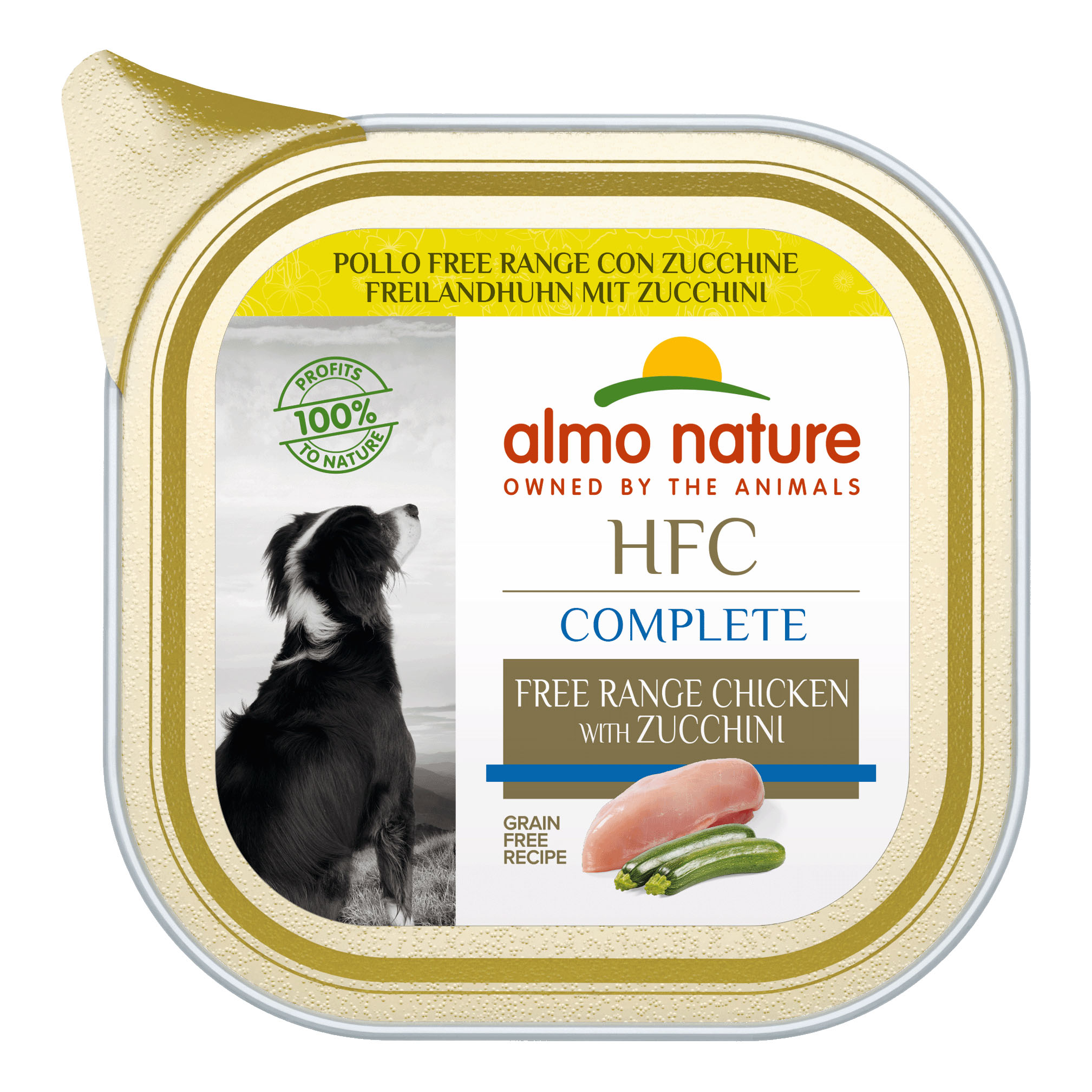 Complete pollo free range con zucchini 85 g