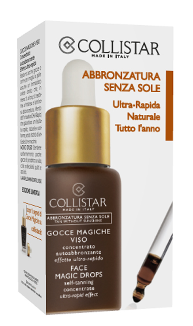 Collistar Gocce Magiche Concentrato Autoabbronzante Viso 10 Ml