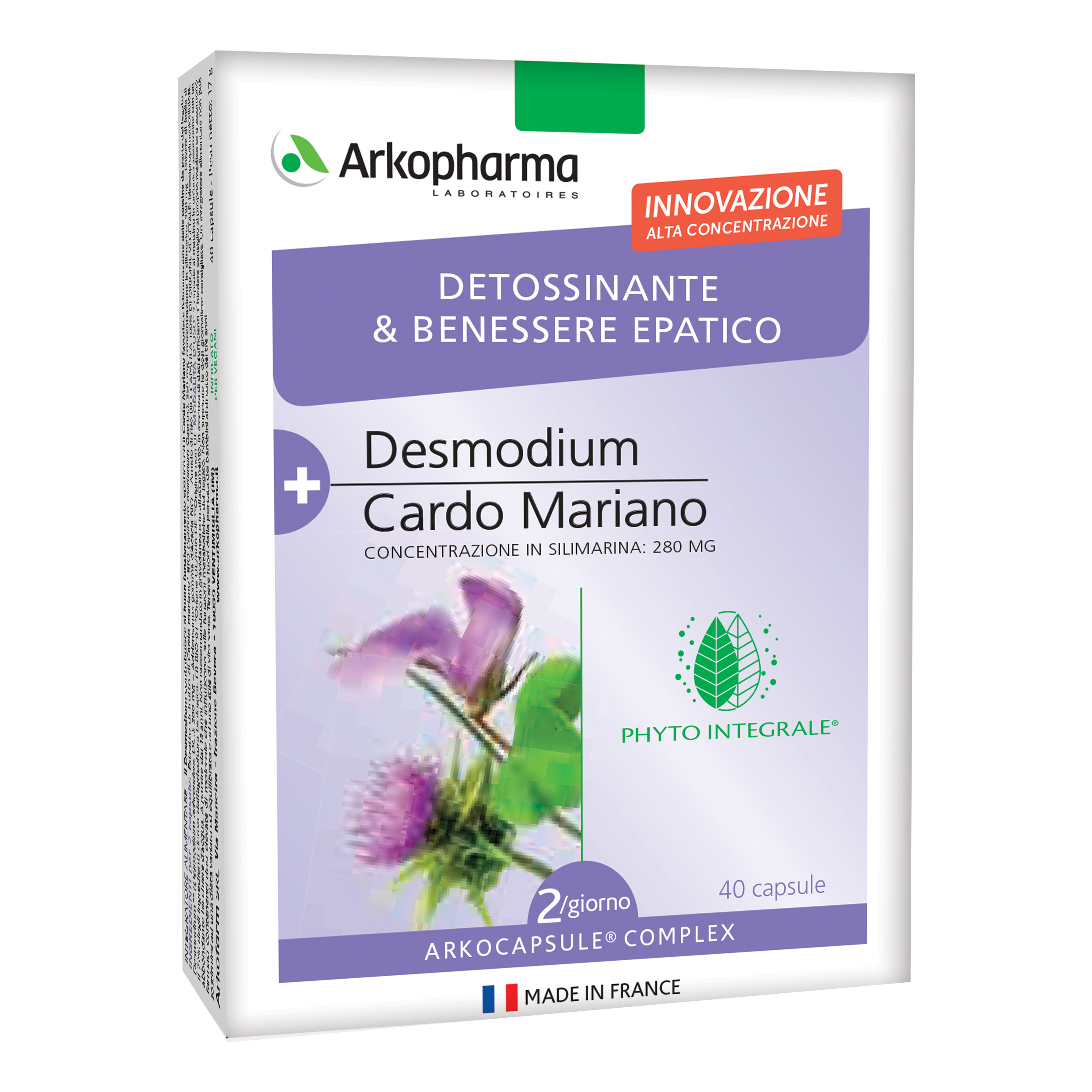 Arkocapsule complex detos epatico bio 40 capsule