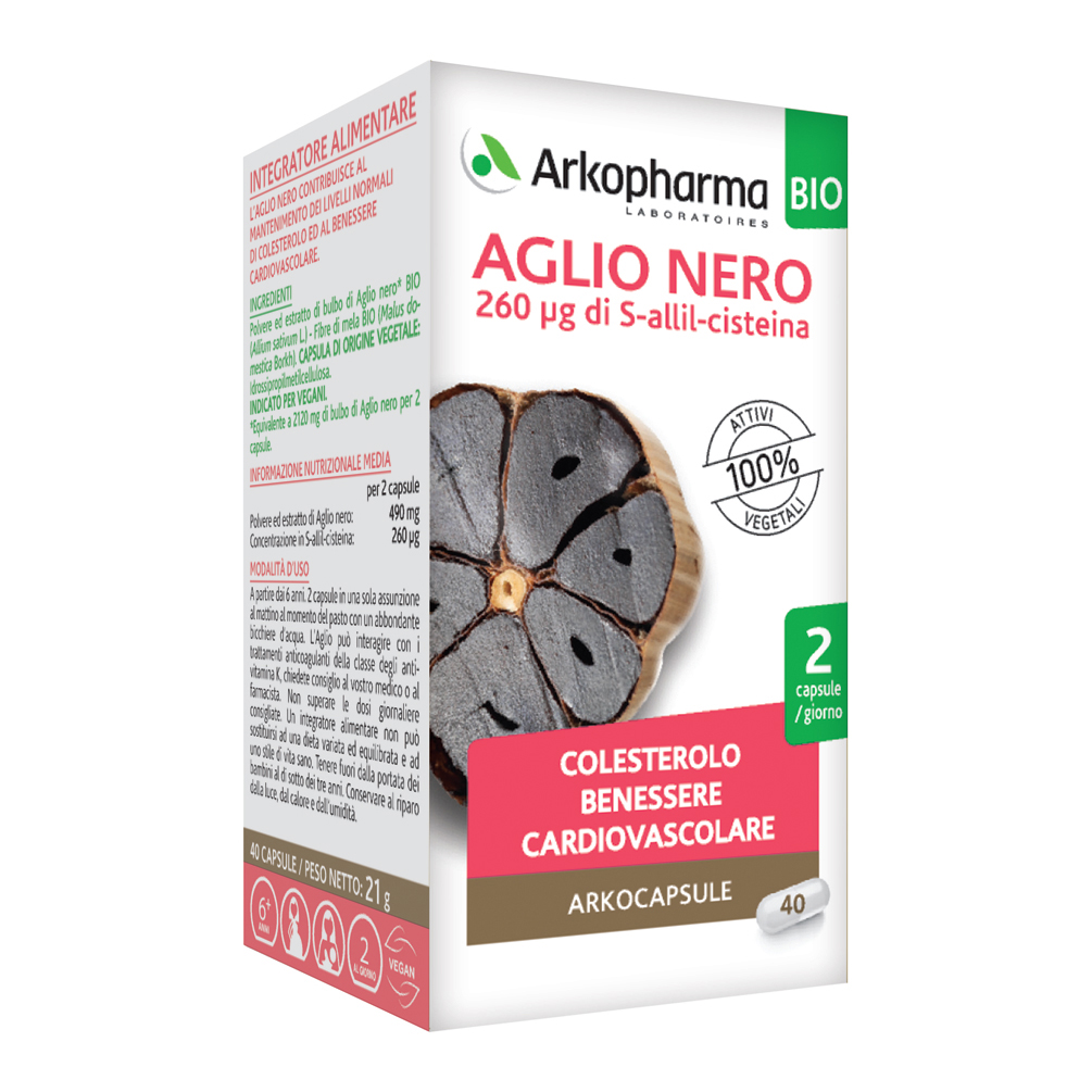 Arkocapsule Aglio Nero Bio 40 Capsule-image