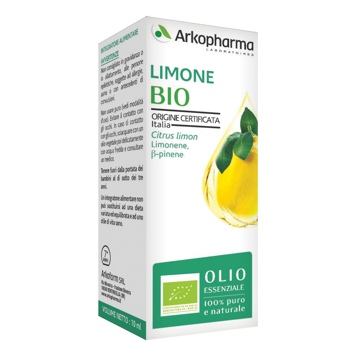 Arko ess.olio limone bio 10ml