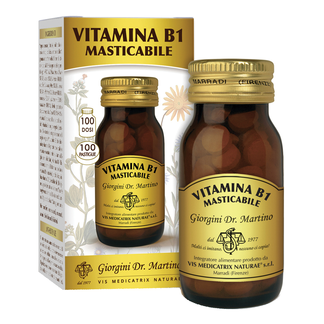Vitamina b1 masticabile 100 pastiglie
