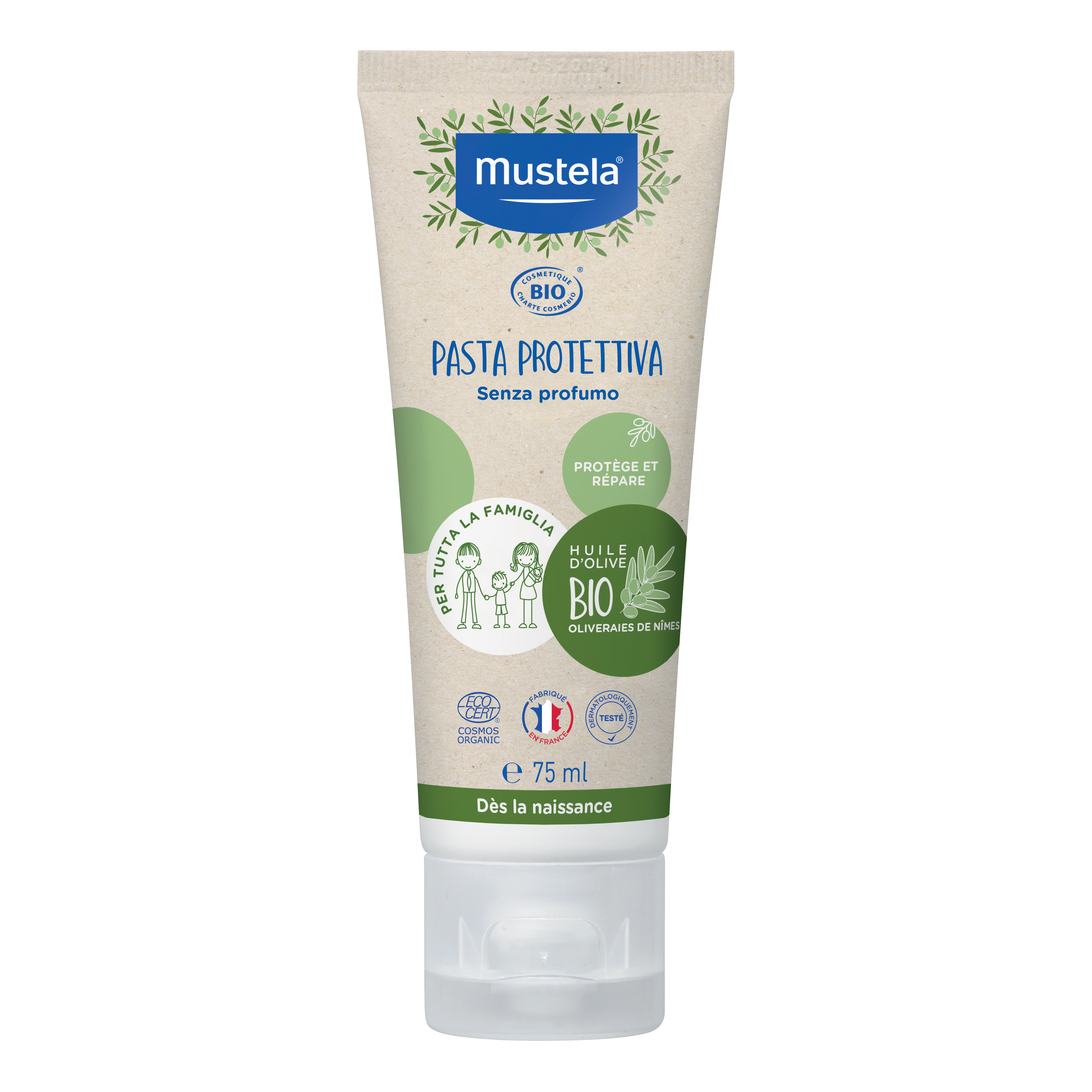Mustela pasta protettiva bio 75 ml