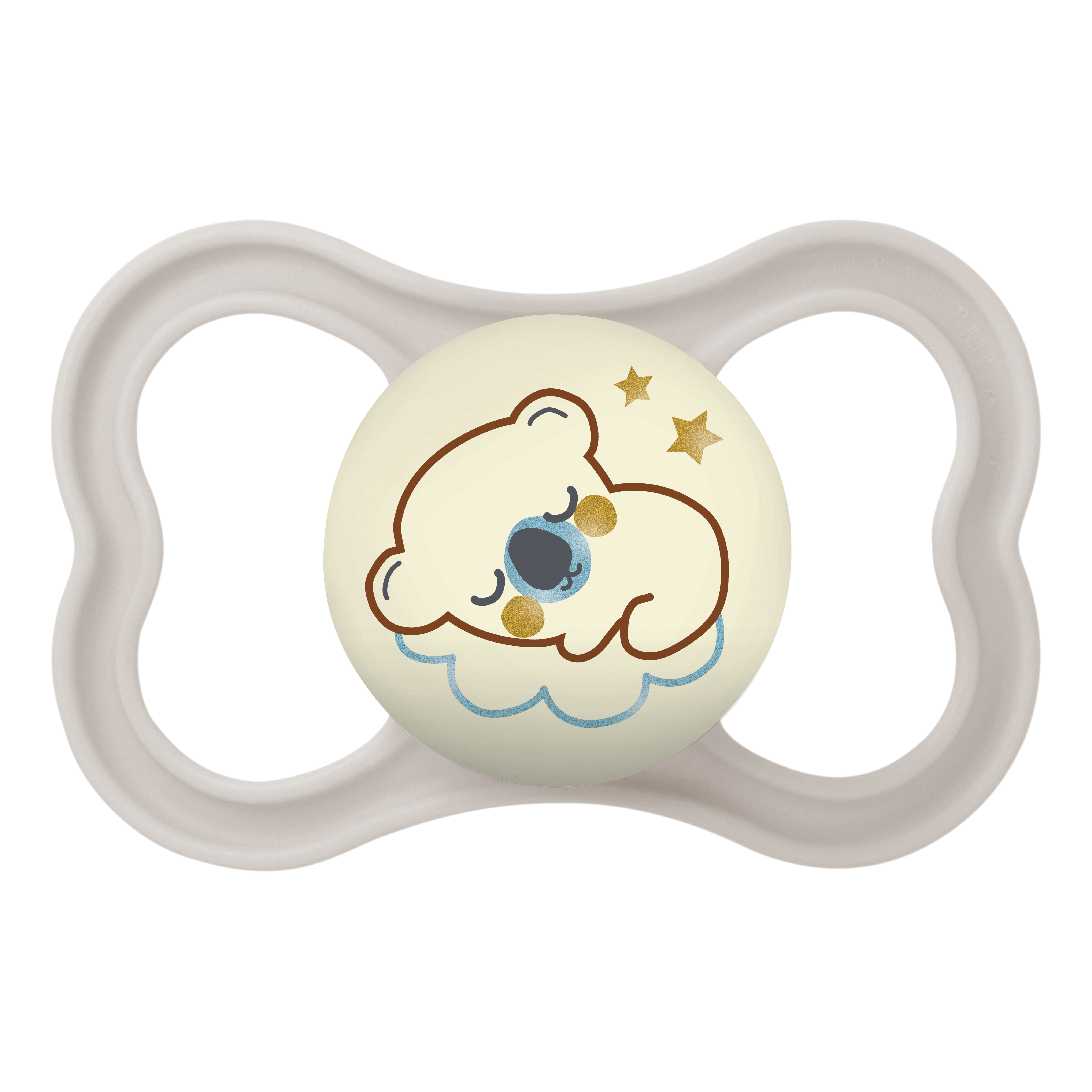 Mam Air Night Succhietti 6+ Mesi Neutro Confezione Da 2 Pezzi Con Design Traspirante e Luminoso-image