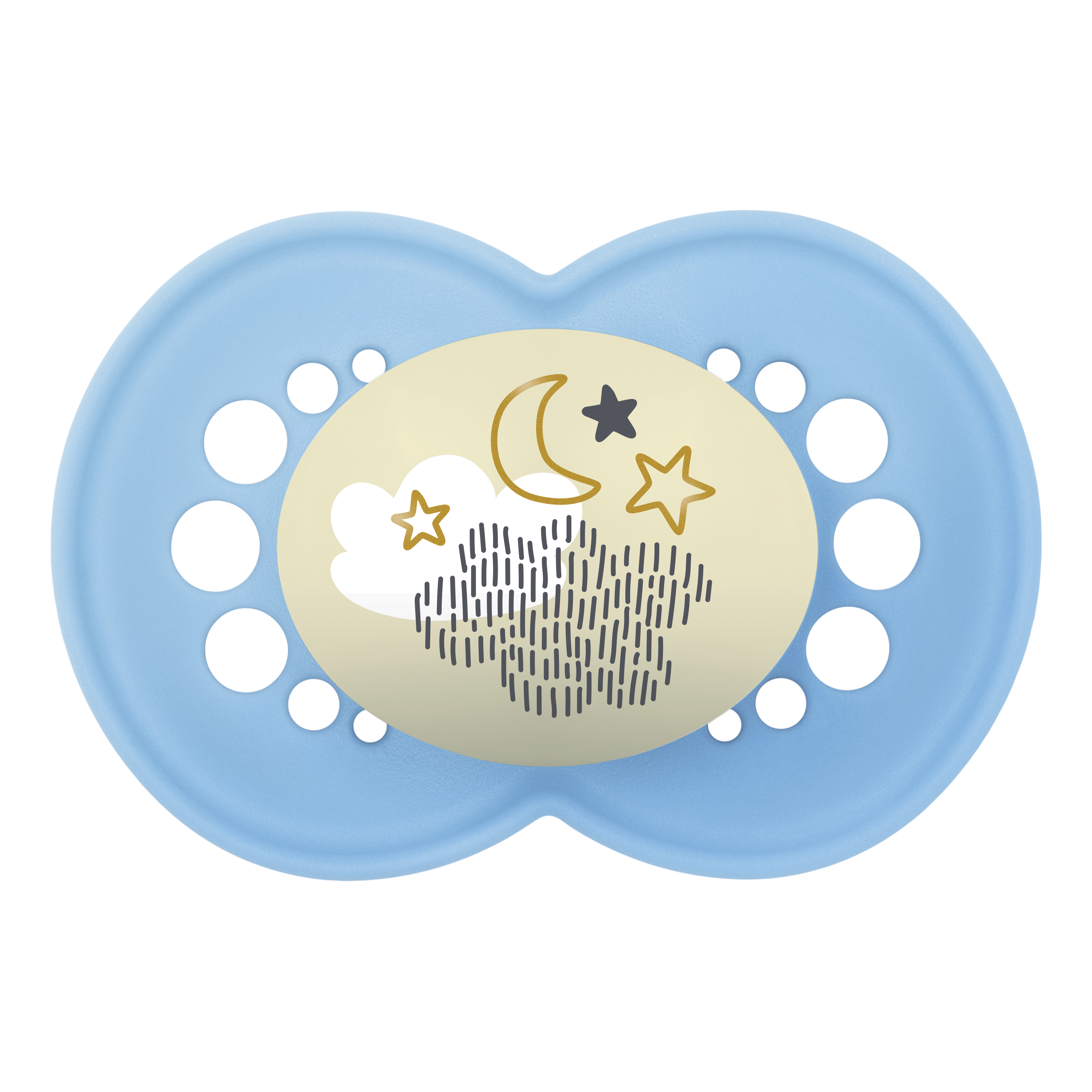 Mam night succhietto 6+ mesi silicone doppio maschio
