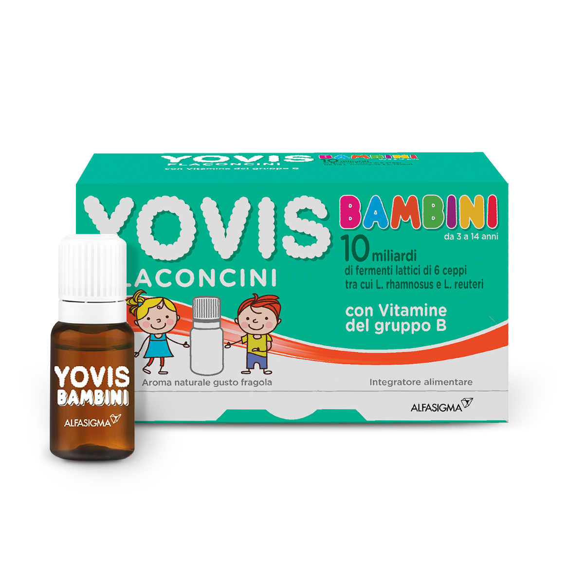 Yovis Bambini Fragola 10 Flaconcini 10 ml