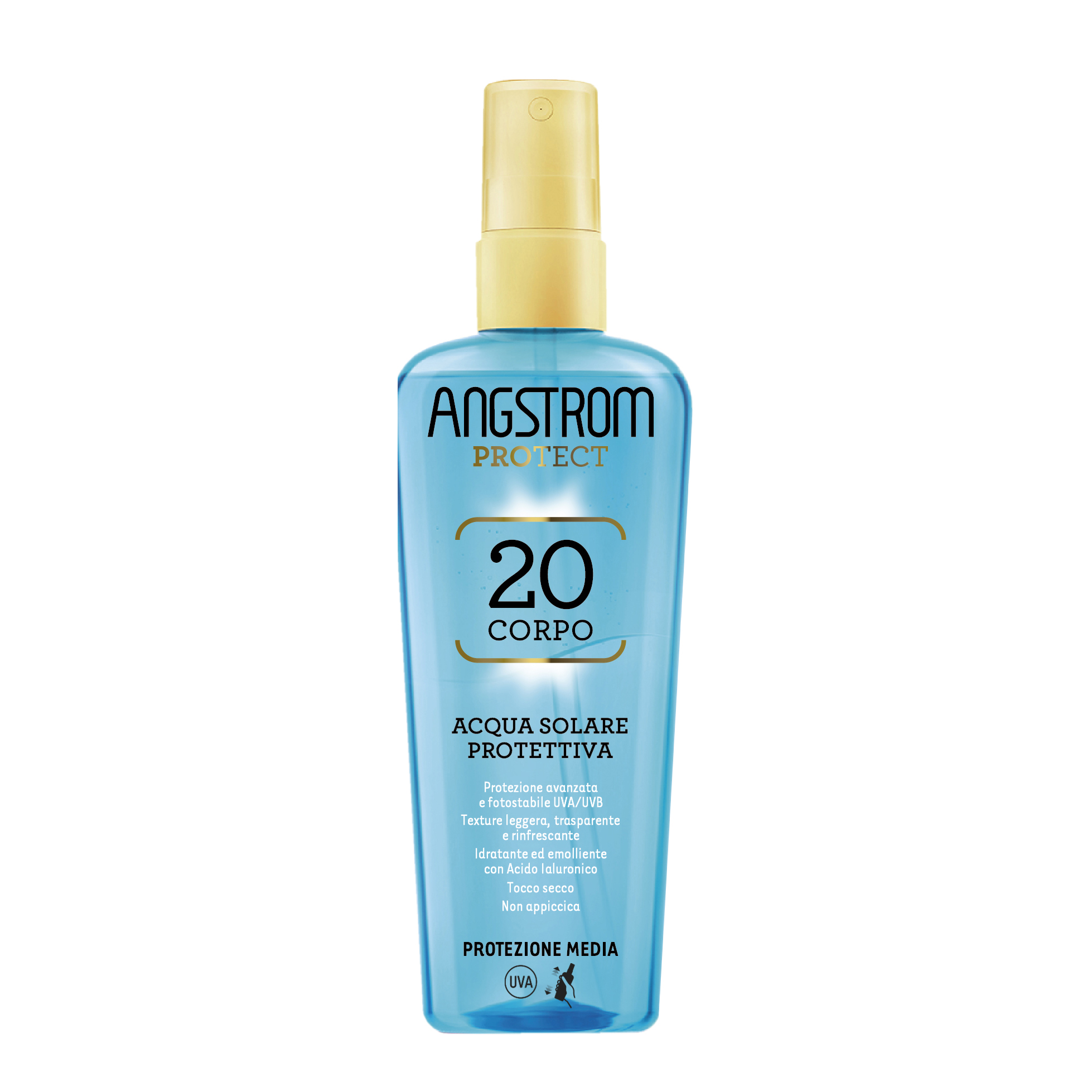 Angstrom acqua solare protettiva spf 20 140 ml