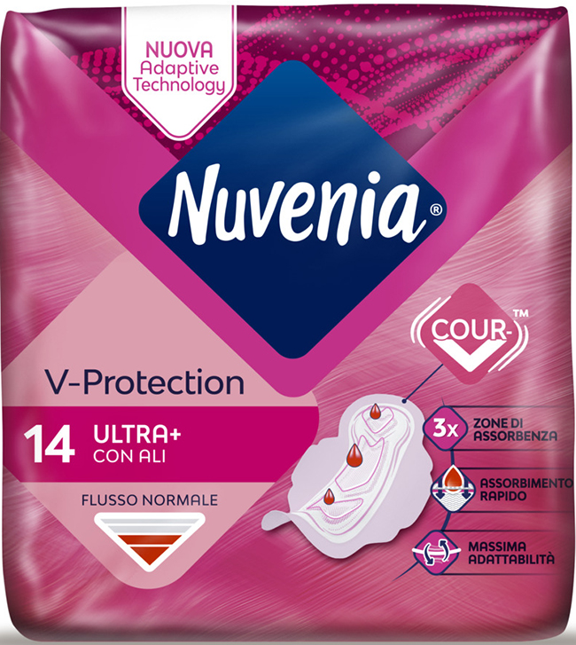 Nuvenia Assorbenti Ultra Normali Con Ali 14 Pezzi
