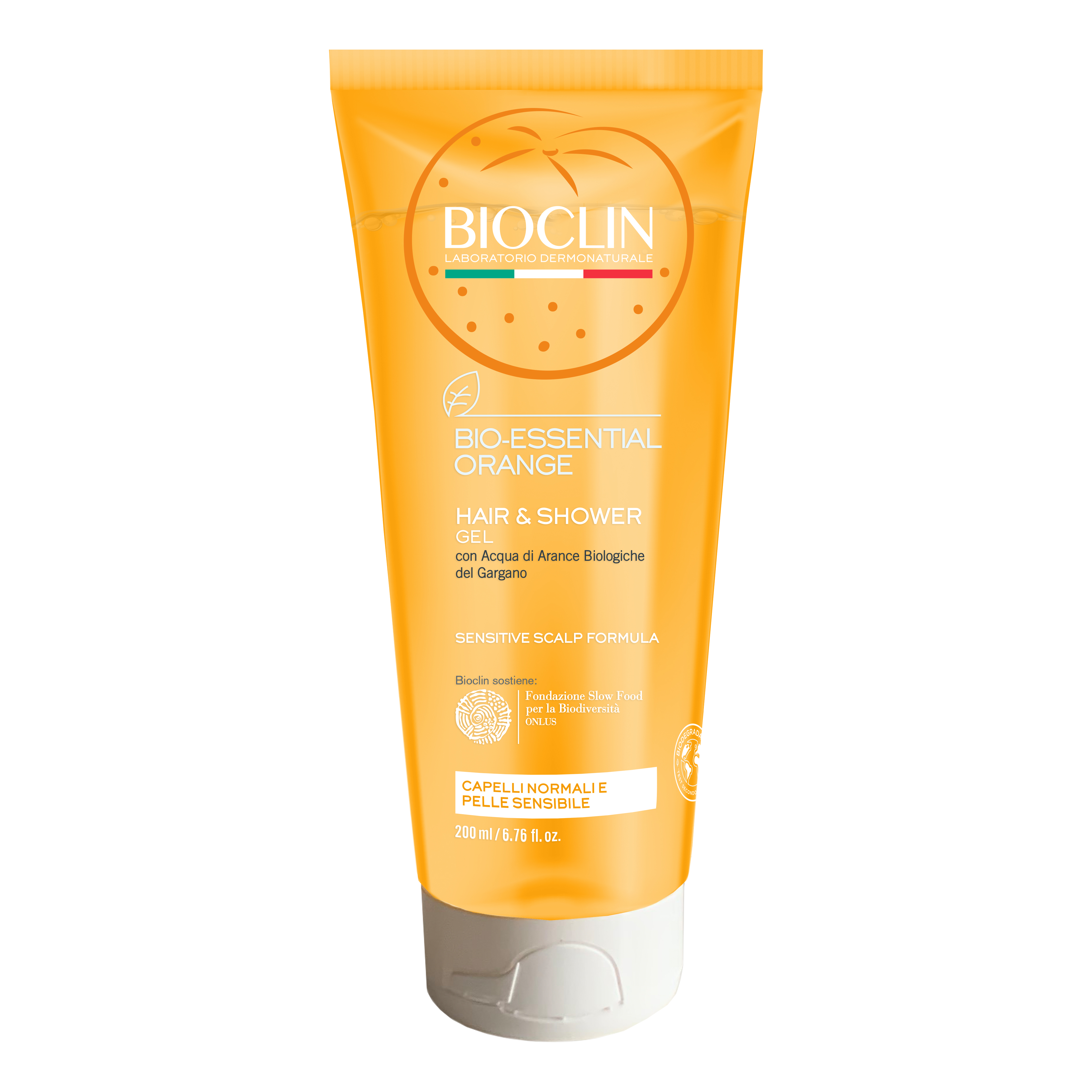 Bioclin bio essential orange hair &amp; shampoo 200 ml