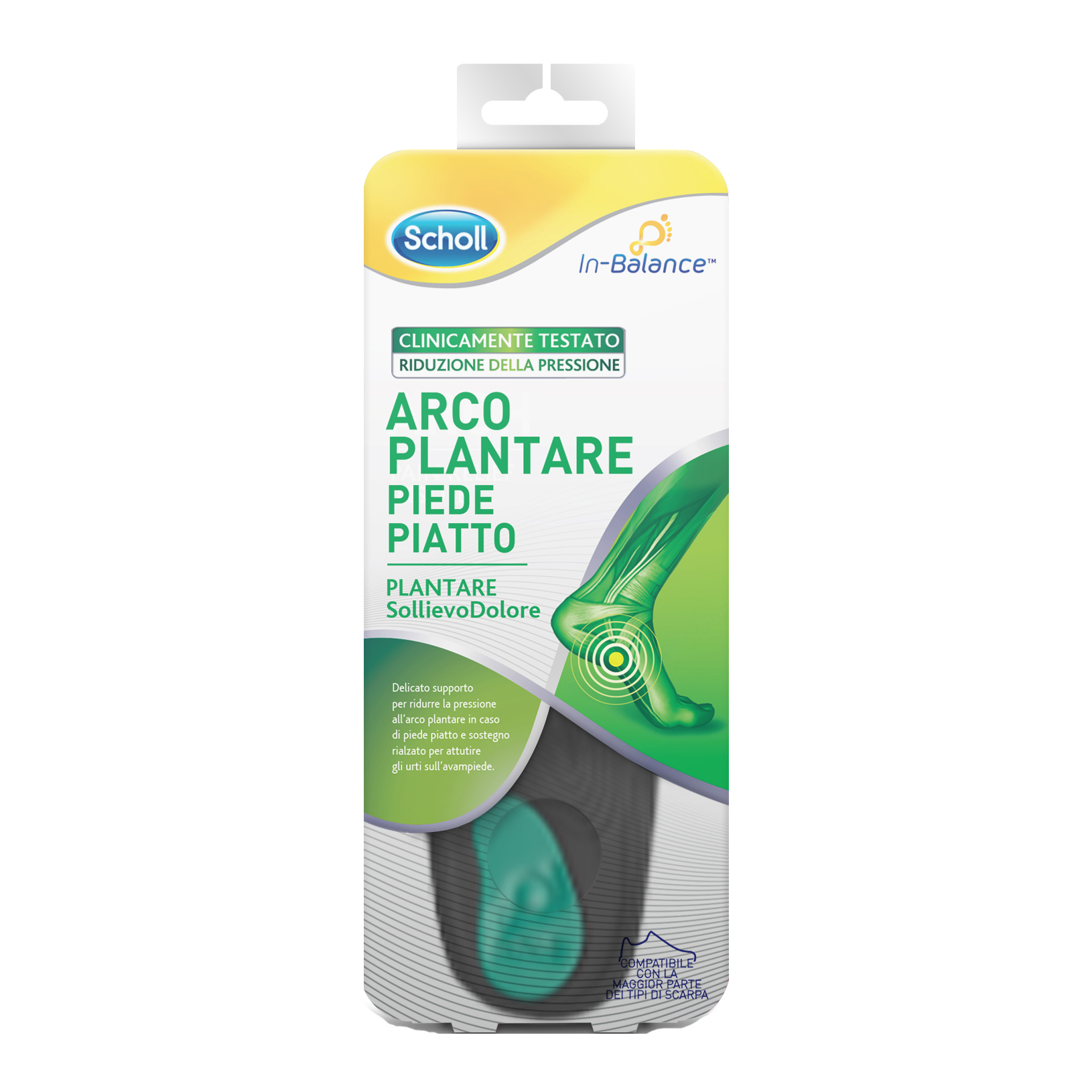 Scholl plantare arco m 2 pezzi