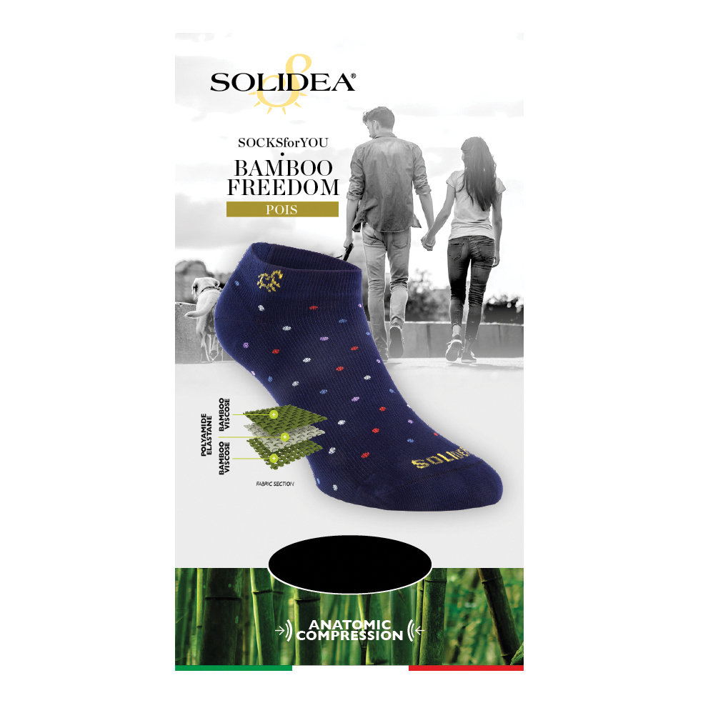 Socks for you bamboo pois grigio s