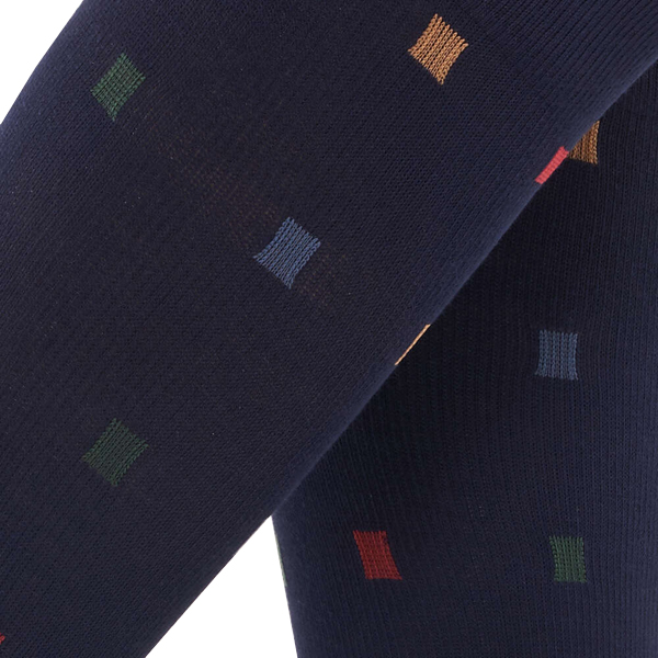 Socks for you bamboo square blu navy l