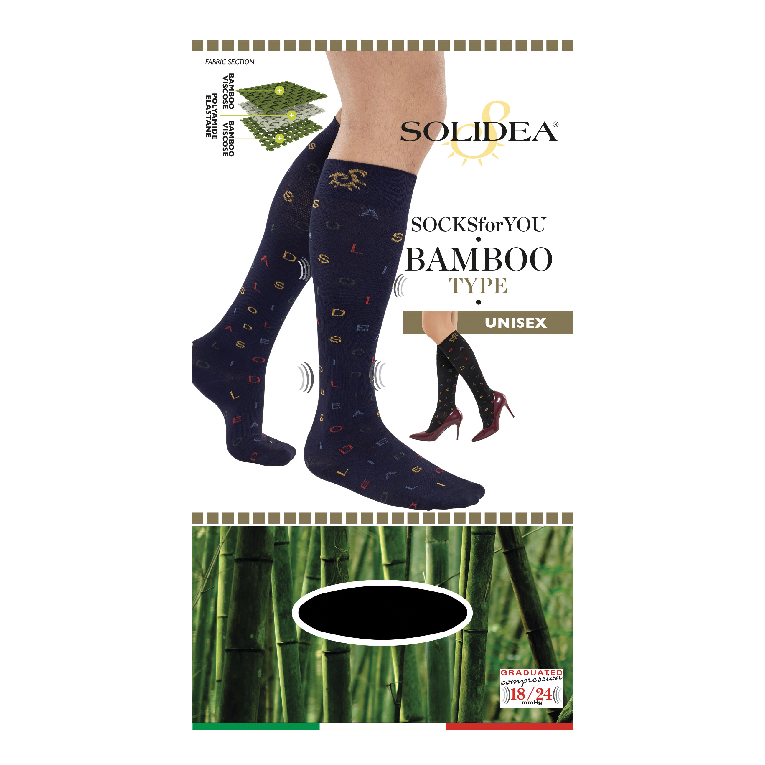 Socks for you bamboo type nero m