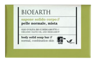 Sapone solido corpo olio oliva bergamotto 150 g