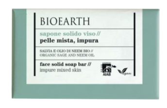 Sapone solido viso salvia olio neem bio 150 g