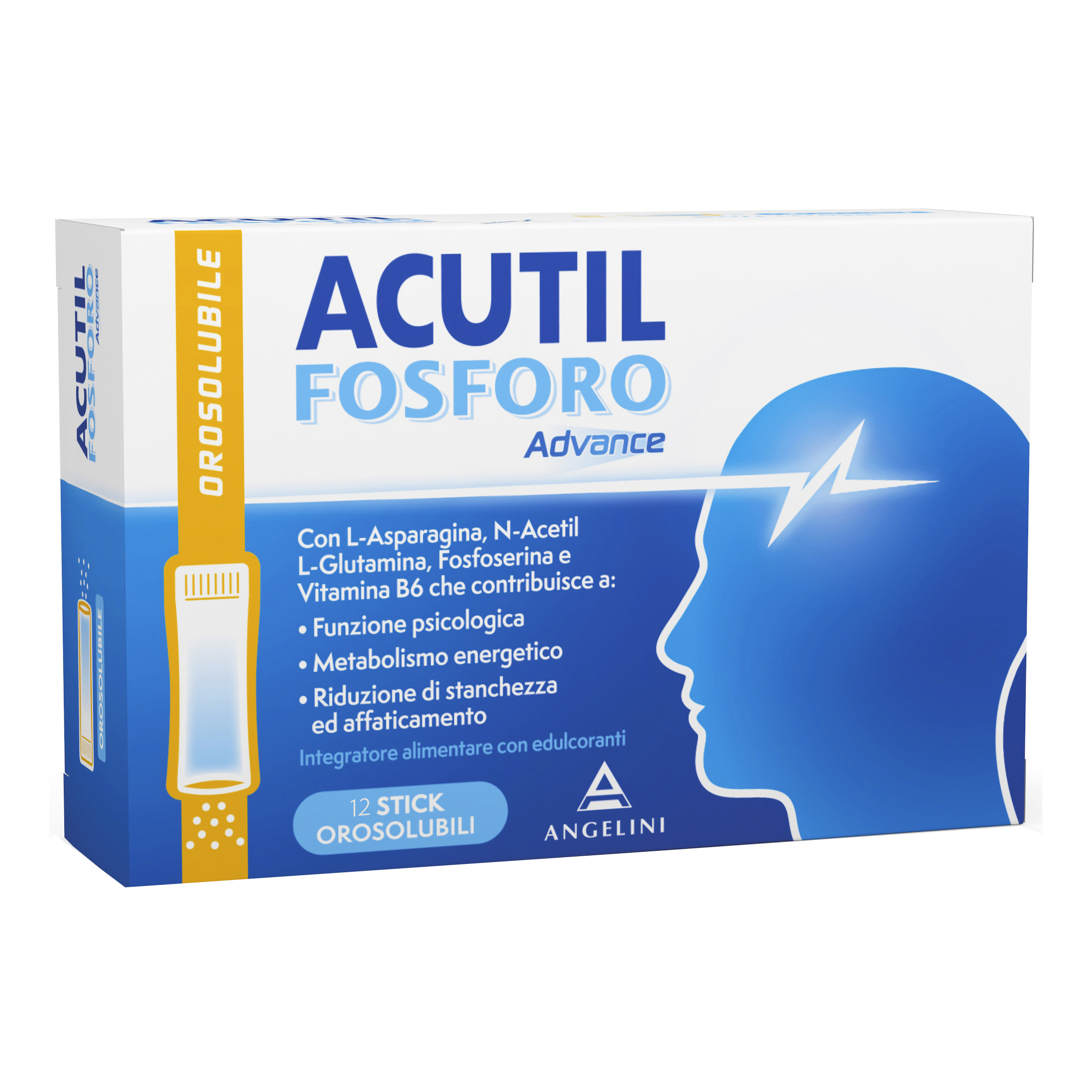 Acutil Fosforo Advance 12 Stick Orosolubili